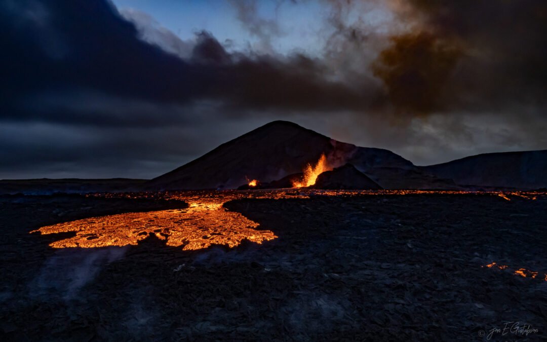 Volcano Iceland 2022