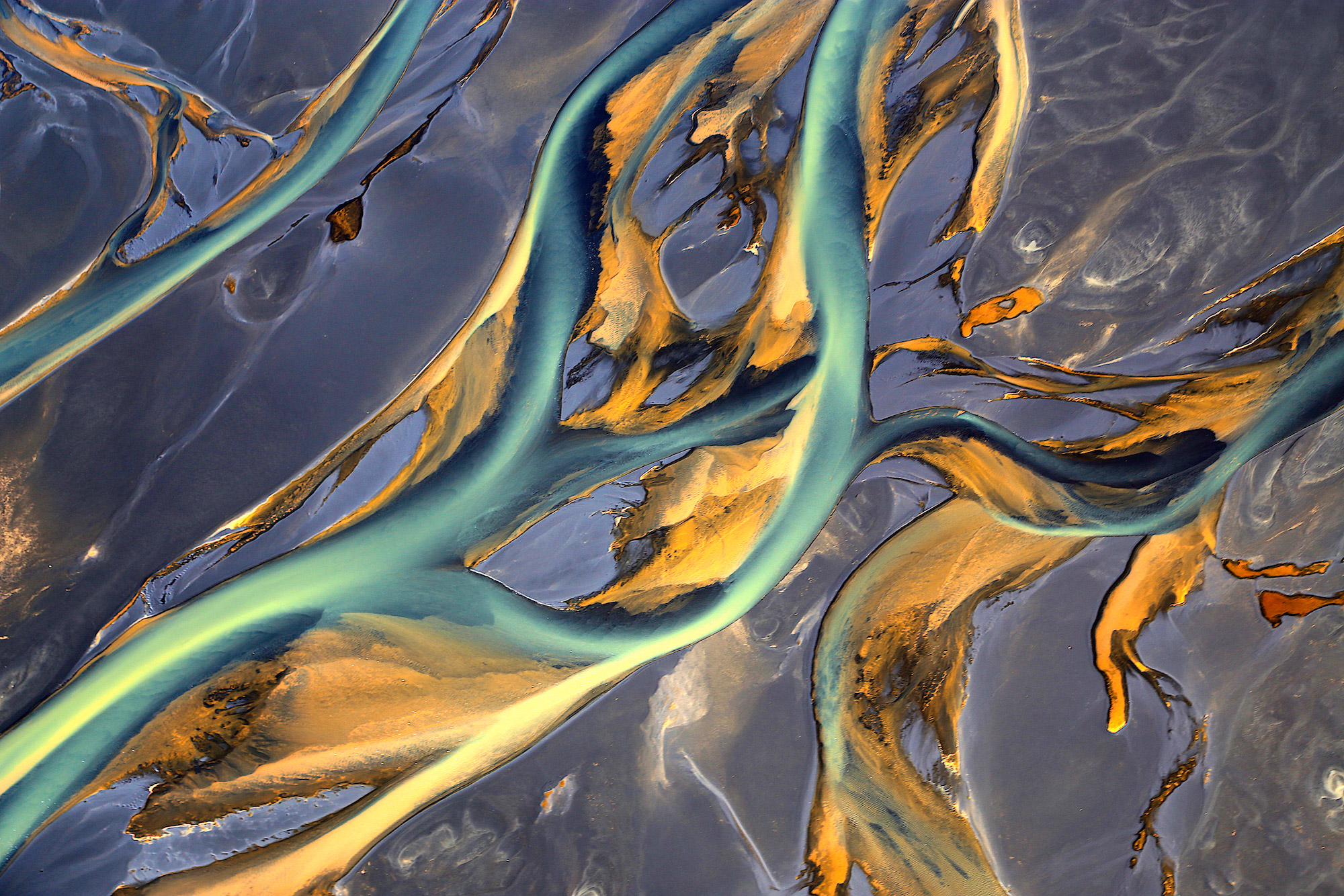 Iceland Aerial Photography by Jon E Gustafsson