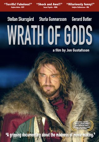 Gerard Butler in Wrath of Gods a documentary about filmmaking