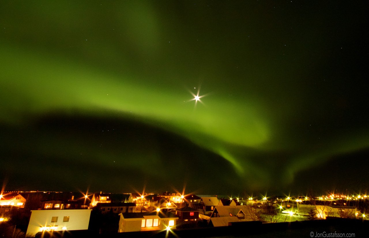 Aurora Borealis – Northern Lights – Iceland – March 17, 2013